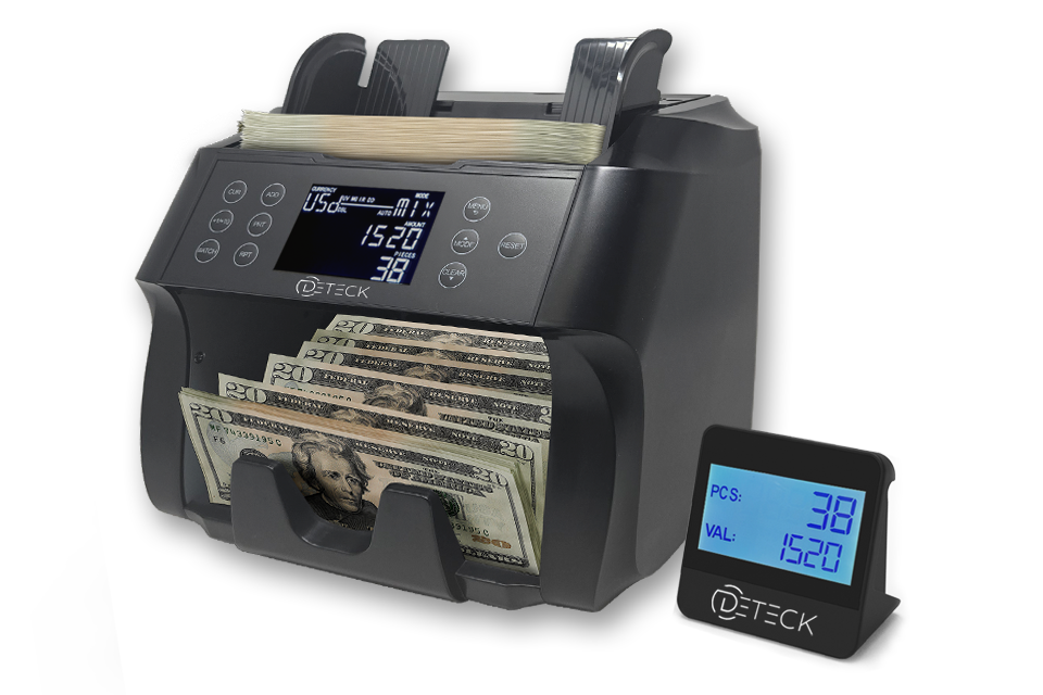 DETECK DT500 Mixed Denomination Bill Counter Machine