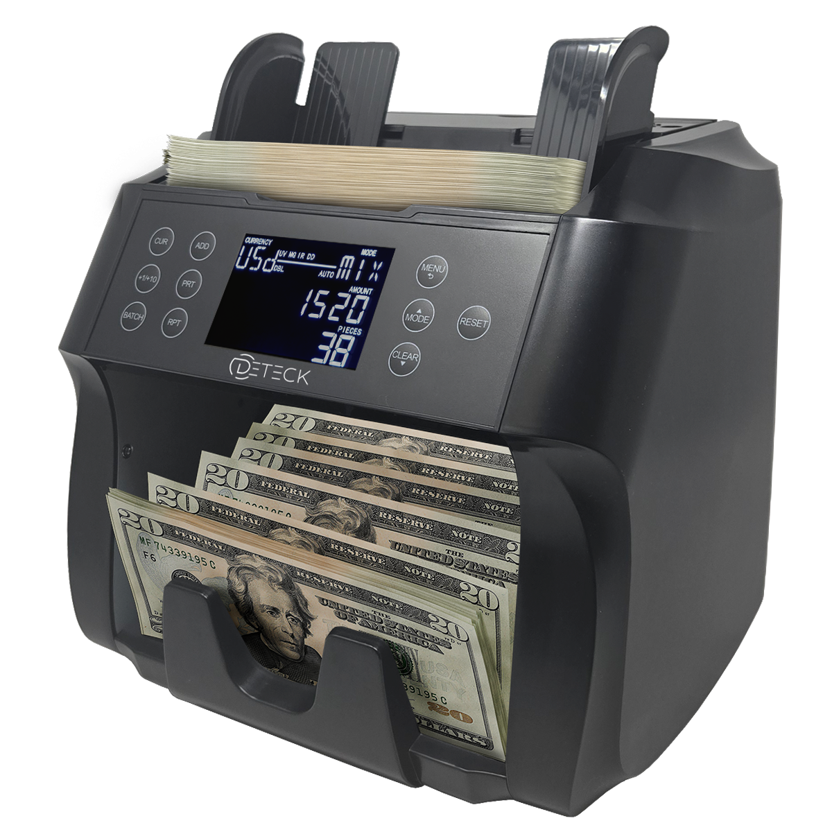 DETECK DT500 Mixed Denomination Bill Counter Machine