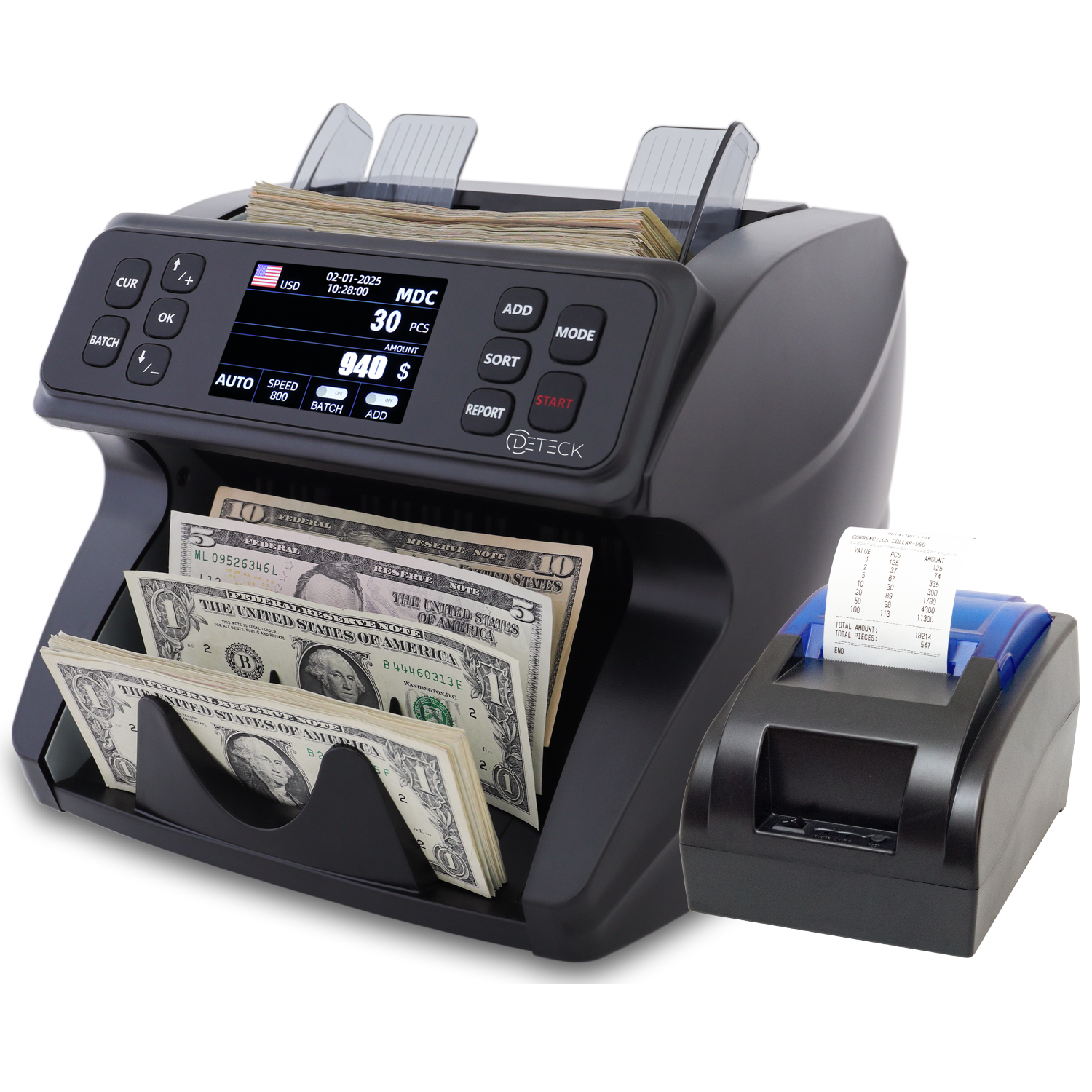 DETECK DT40P Direct Thermal Receipt Printer