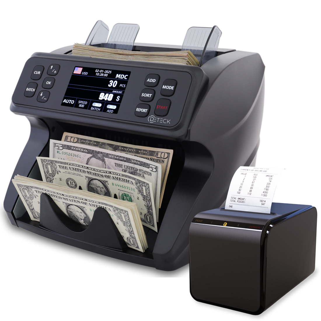DETECK DT50P Direct Thermal Receipt Printer