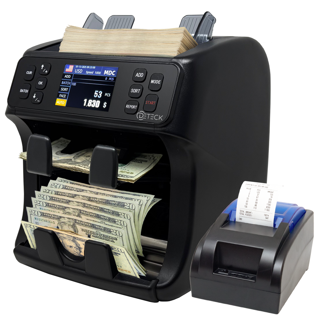 DETECK DT40P Direct Thermal Receipt Printer
