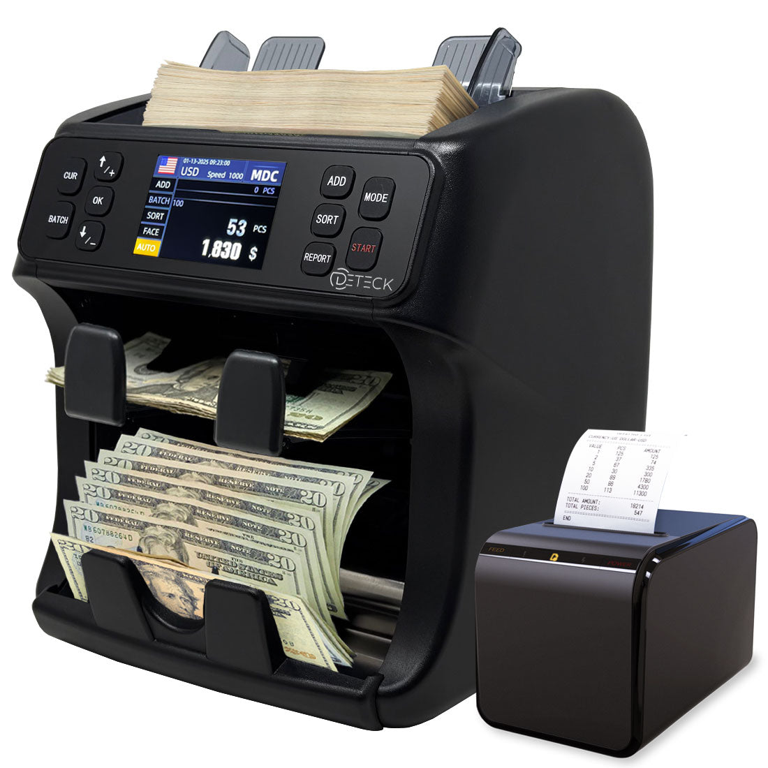 DETECK DT50P Direct Thermal Receipt Printer