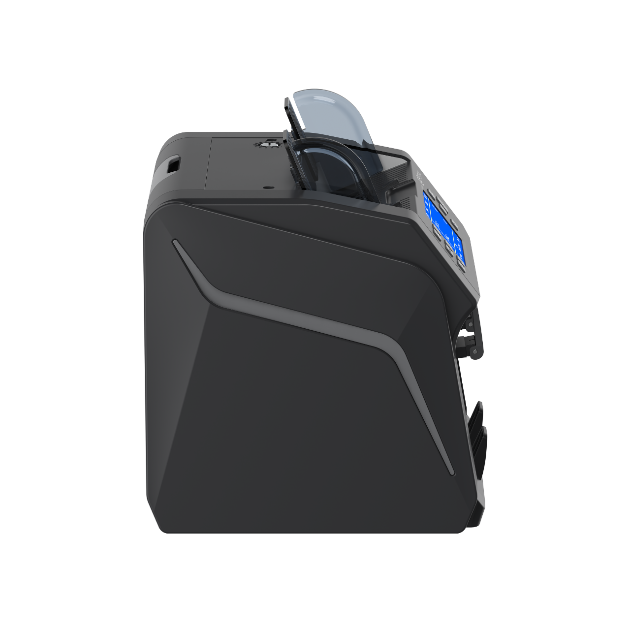 DETECK DT700 Bank Grade Mixed Denomination Money Counter with Reject Pocket, Multi Currency, Bill Counter 2CIS/UV/IR/MG/MT Counterfeit Detection, Cash Counter Serial Number, Printer Enabled