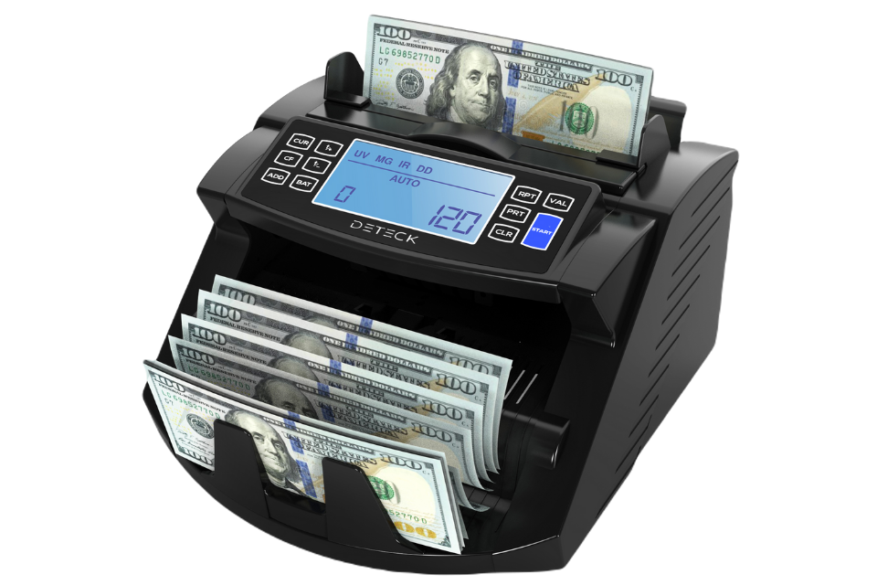 Debitek Machine DETECK DT200 Money Counter Machine with Value Count – Deteck USA